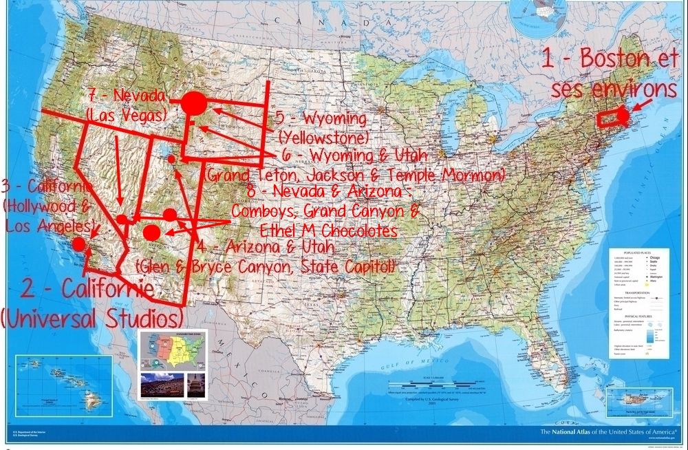 Voyage aux EtatsUnis d’Amérique (Part. 8/11) Arizona & Nevada